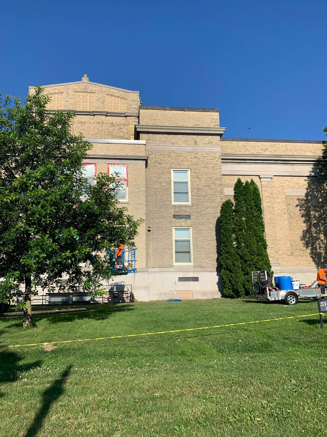 Shorewood Schools masonry restoration